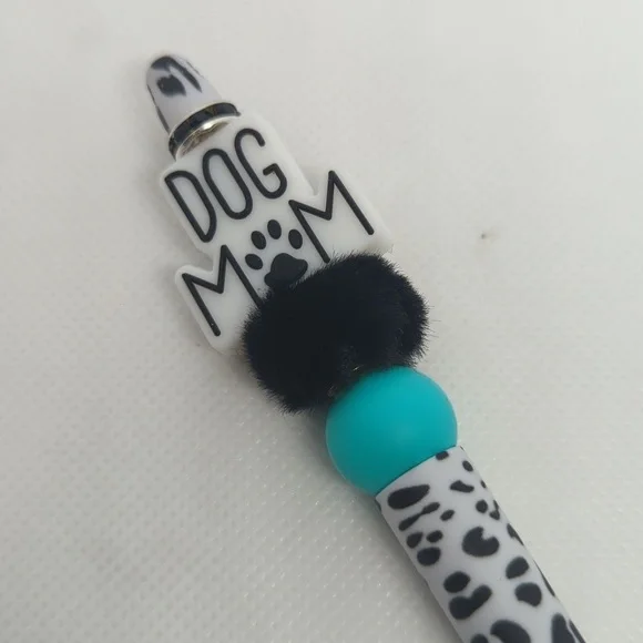 1 Dog Mom Custom Pen - Orange - Picture 3 of 6